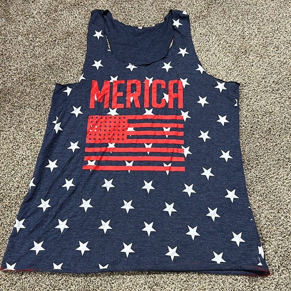 Tops - Women’s American flag tank top